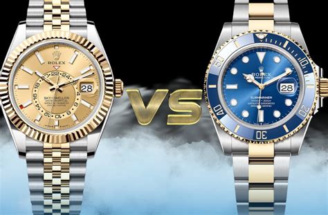 difference betweeen sky-dweller and sea-dweller rolex|Rolex Sea.